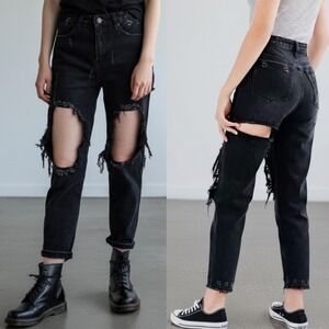 UNIF x Urban Outfitters Twerk Jeans Black size‎ 25